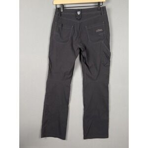 Kuhl Renegade Pants Boys L 14/16 Gray Nylon Stretch Hiking Outdoor Trail Cargo